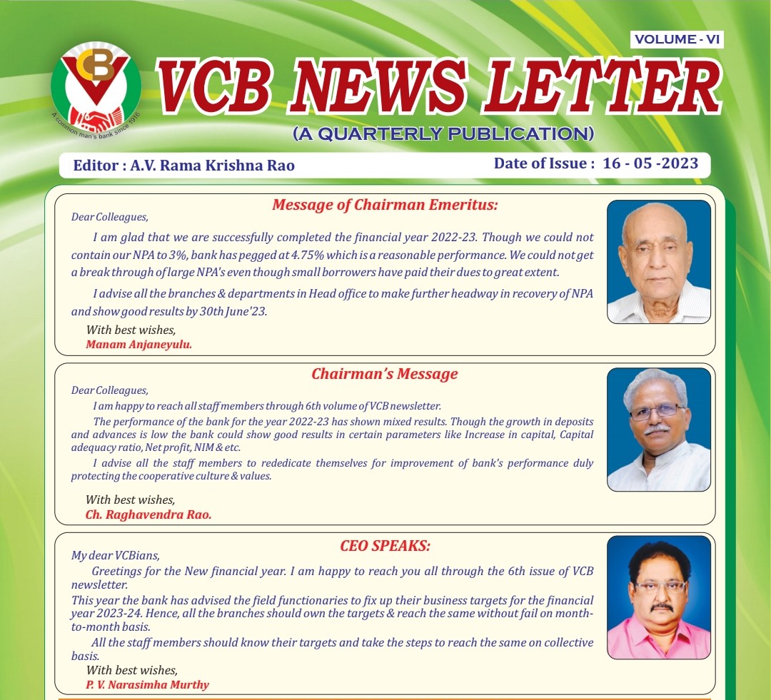 VCB NEWS LETTER-31-03-2023